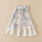 Robe de printemps fille - Cérémonie Tulipe