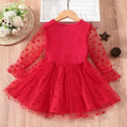 Vestido infantil Julia con mangas