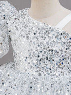 Robe brillante enfant noël - Argenta