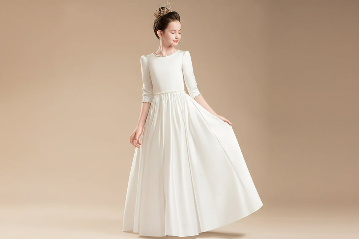Robe de cérémonie de mariage enfant - Nella