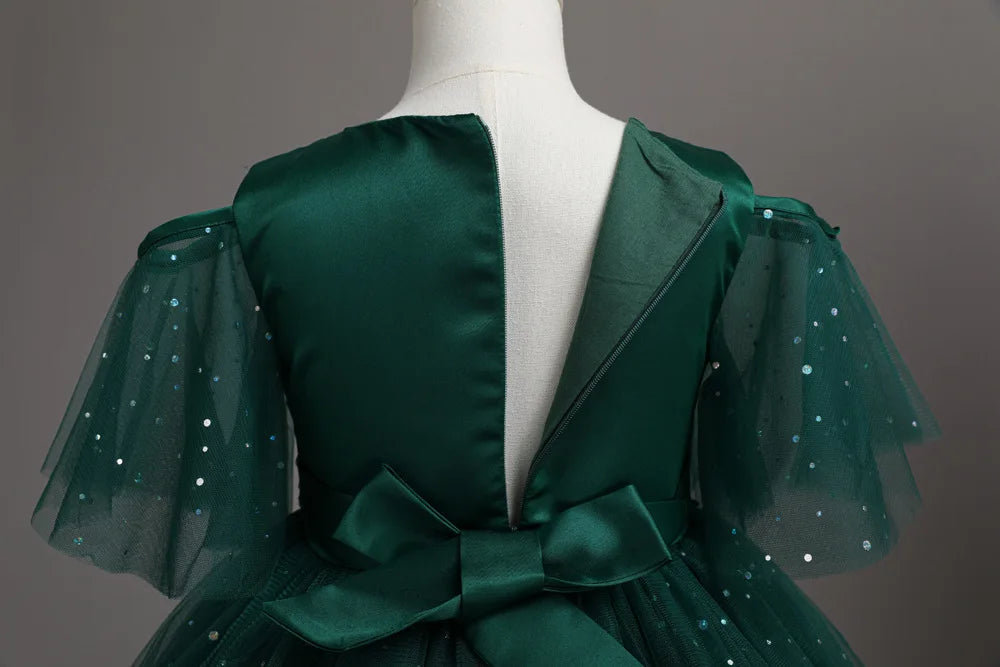 Vestido navideño para niñas