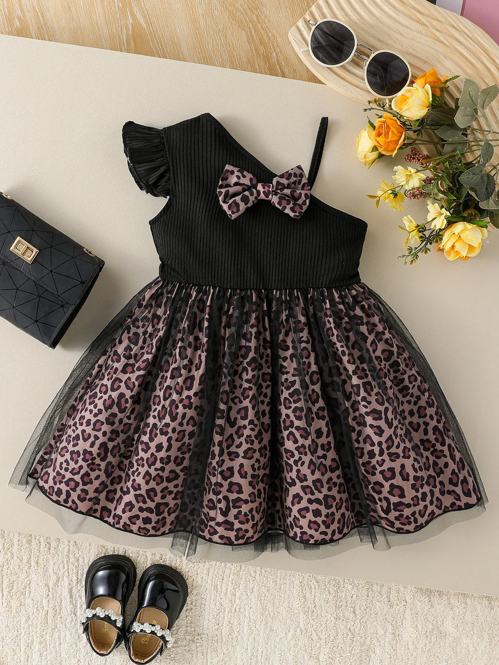 Robe enfant Motif Léopard