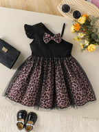 Robe enfant Motif Léopard
