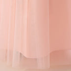 Vestido largo de princesa para cumpleaños