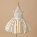 Robe satinée Nöel enfant - Julia