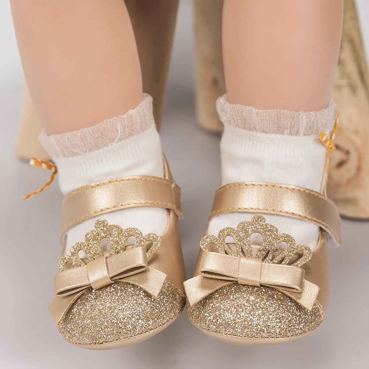 Chaussure bébé fille couronne princesse