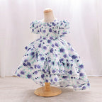 Vestido de flores Cléo para niños