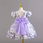 Vestido floral infantil Viky 