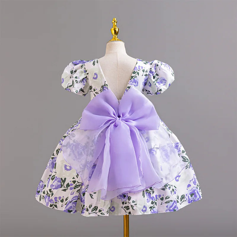 Vestido floral infantil Viky 