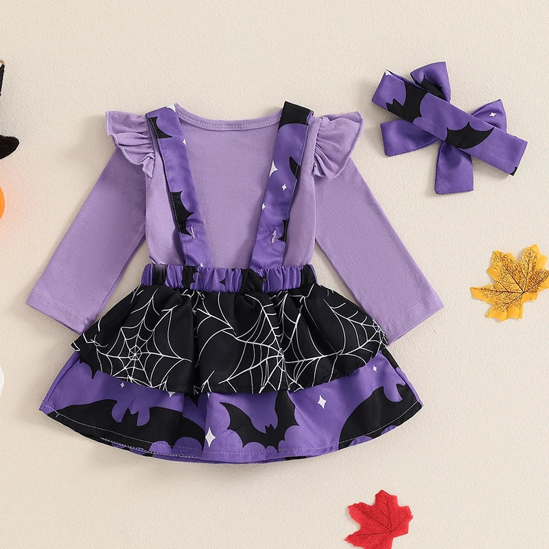 Ensemble Halloween pour bébé 3 pièces