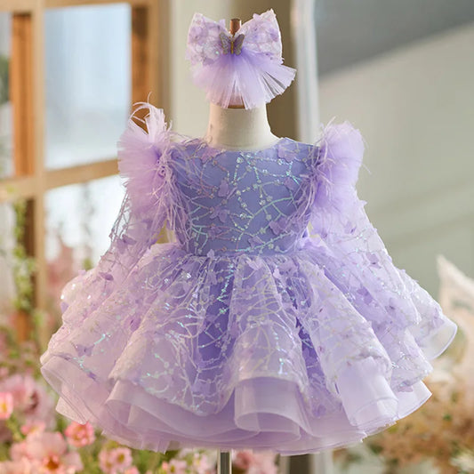 Robe de princesse enfant Violette