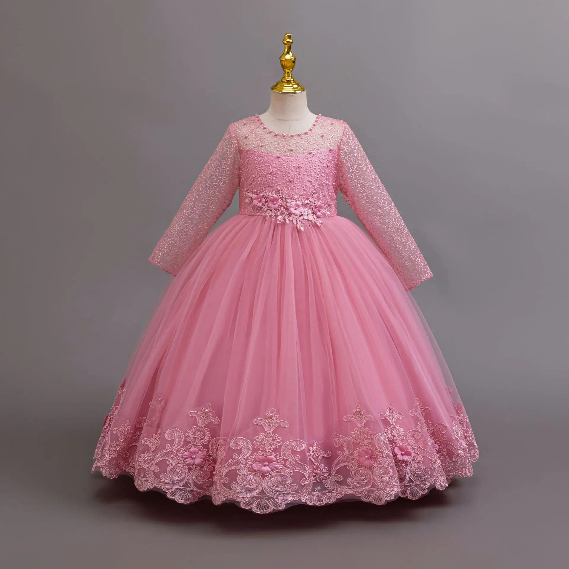 Vestido largo de princesa Fanny