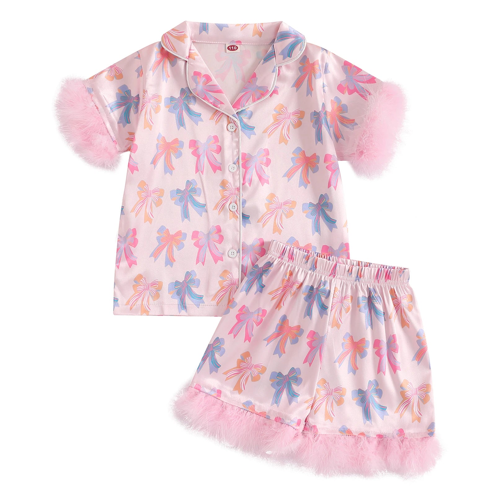 Pyjama enfant - Satiné short noeud