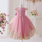 Robe de cérémonie Noël avec traine Jini
