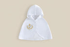 Cape pour baptême bébé