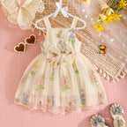 Vestido de princesa mariposa para niñas