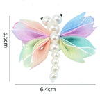 Barrette papillon lot de 2 dimension