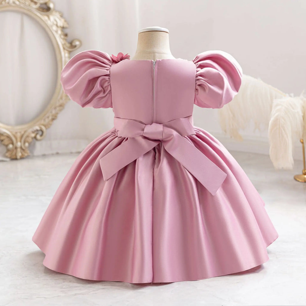 Vestido formal de niña Lila