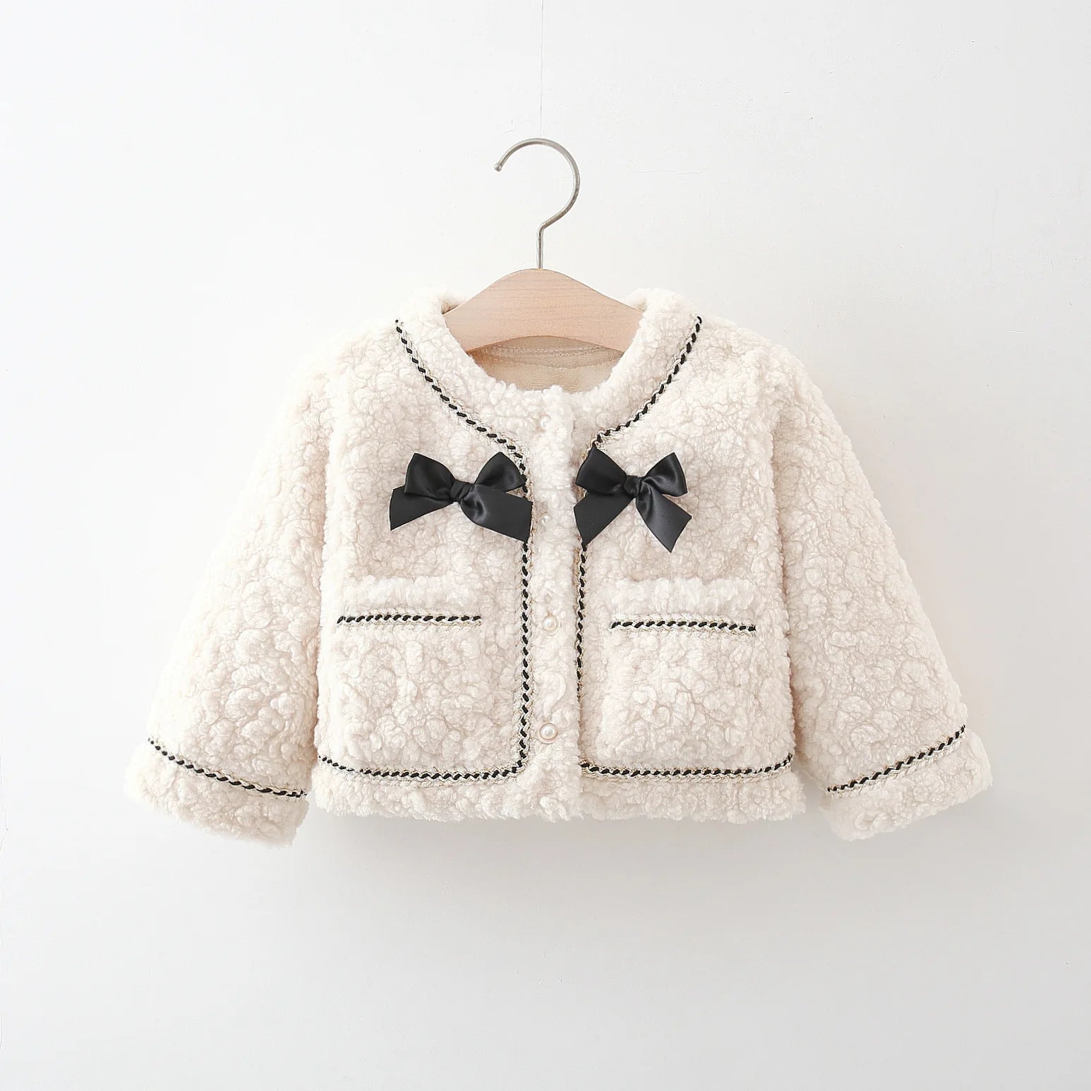 Giacca per bambini con piccolo fiocco