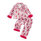 Pyjama fille satiné - 2 pièces Ourson