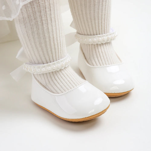 Ballerine bébé fille - Classic et perle