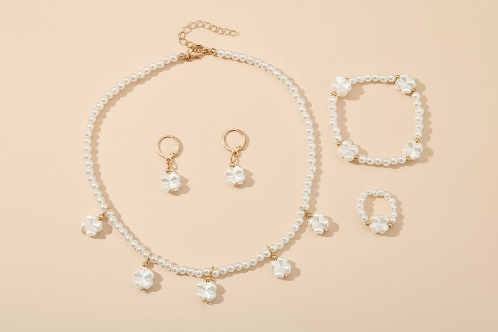 Ensemble de bijoux enfant perle