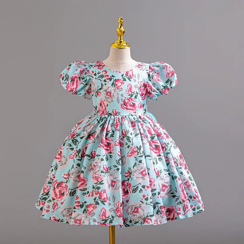Vestido floral infantil Viky 