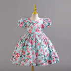 Vestido floral infantil Viky 