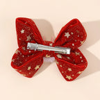 Barrette de Noël enfant - Pompom
