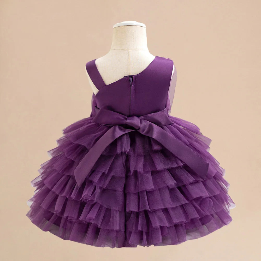 Vestido formal morado Belle Étoile