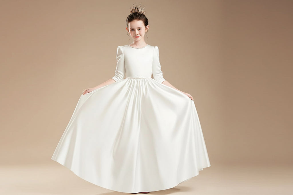 Robe de cérémonie de mariage enfant - Nella