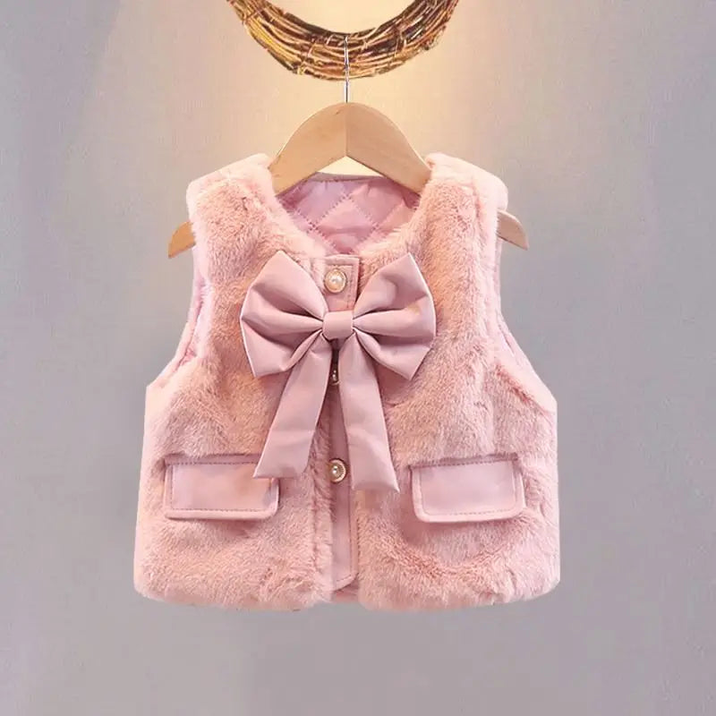 Chaqueta sin mangas con pajarita