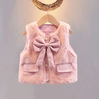 Chaqueta sin mangas con pajarita