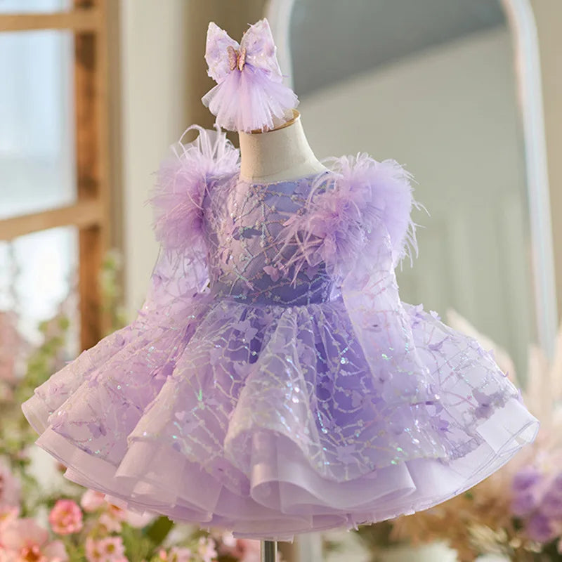 Robe de princesse enfant Violette