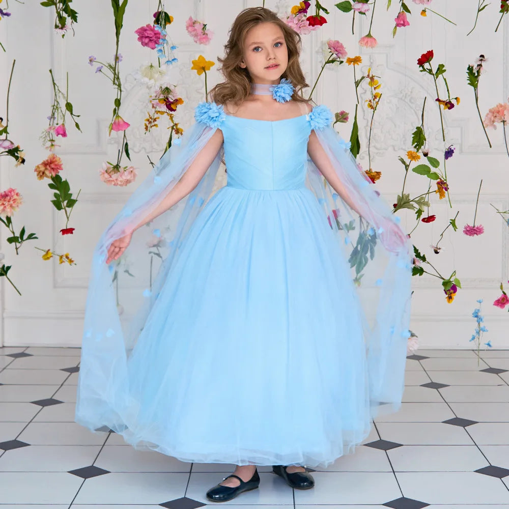 Vestido de princesa para niña Amandine 