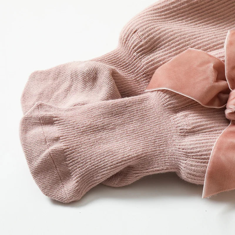 Collant molletonner rose