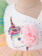 Robe licorne fille - Une Licorne