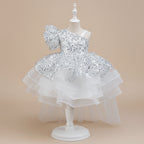 Robe brillante enfant noël - Argenta