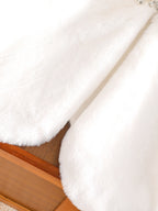 Cape blanche fille - Cérémonie