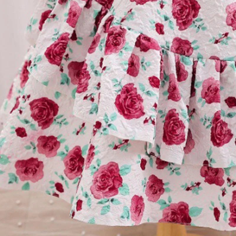 Vestido de flores Cléo para niños