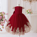 Robe de cérémonie Noël avec traine Jini