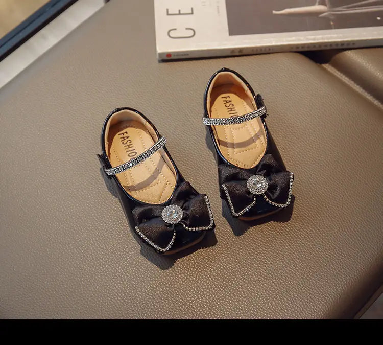 Bailarinas de princesa con diamantes de imitación para niñas