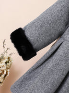 Abrigo de elegancia invernal - Colección navideña