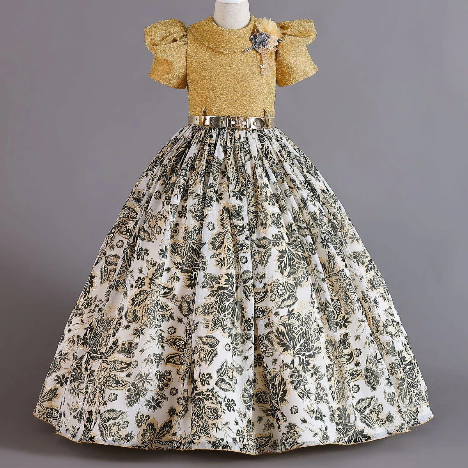 Vestido formal de princesa