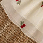 Robe enfant petite cerise