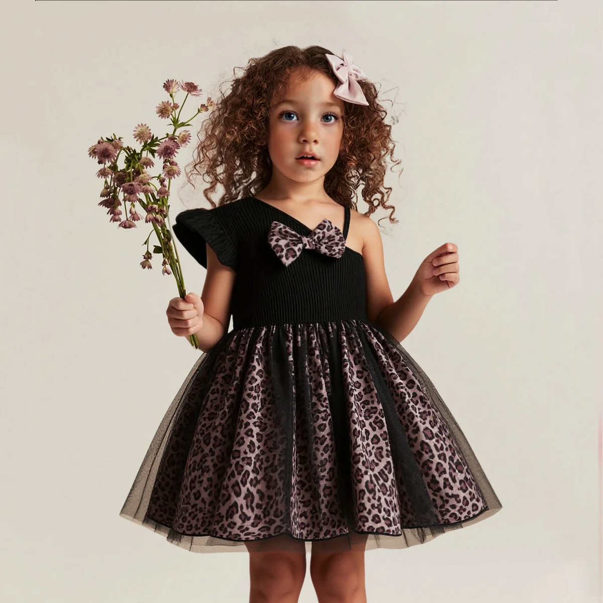 Leopard Robe Kid Robe enfant Motif Léopard – L’Univers de la Licorne – Robes de ...