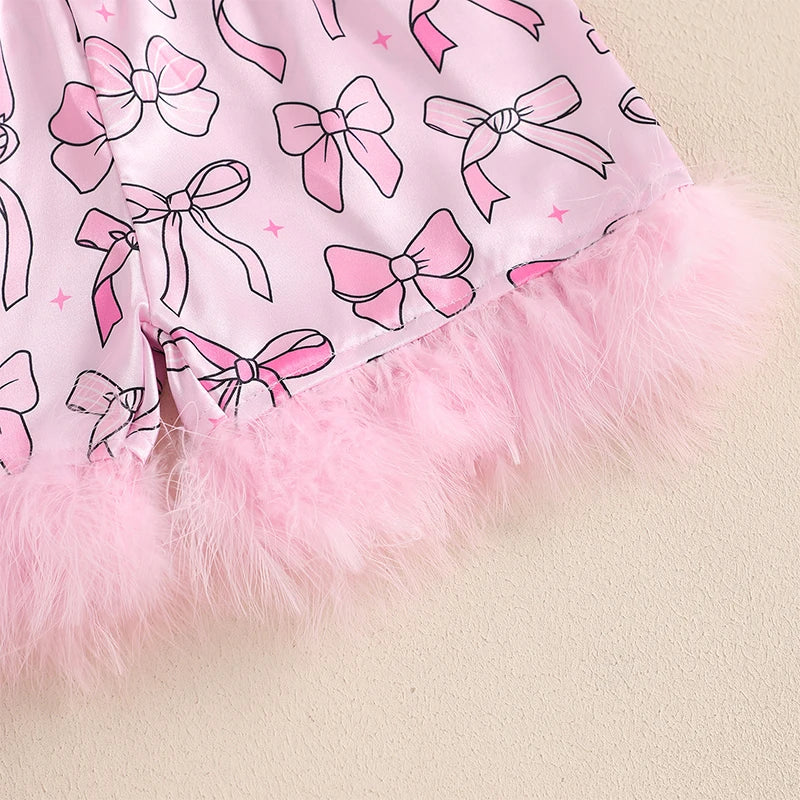 Pyjama enfant - Satiné short noeud