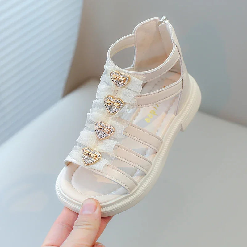 Sandali alti da bambina