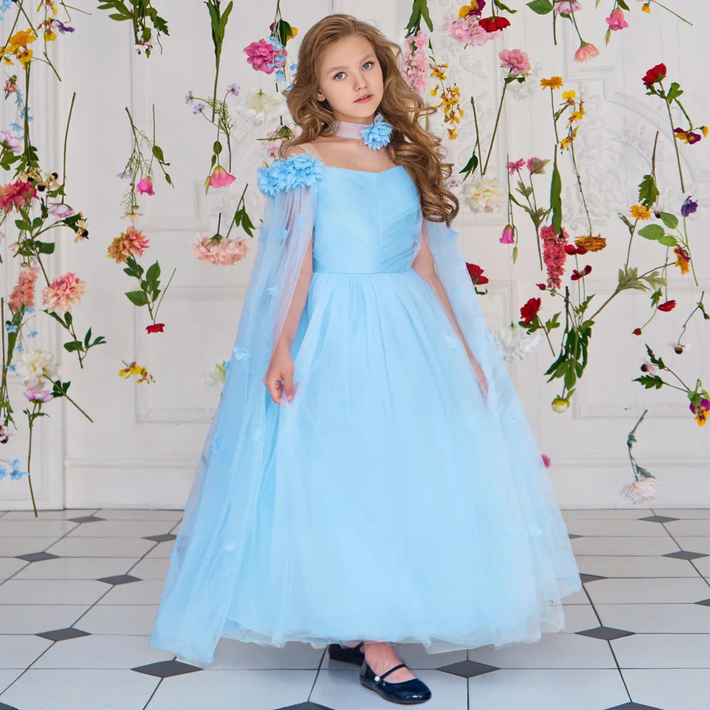 Vestido de princesa para niña Amandine 