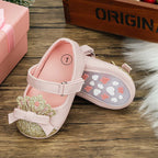 Scarpe da principessa a forma di corona per bambina